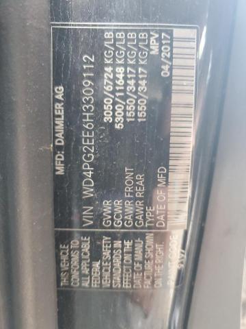2017 MERCEDES-BENZ METRIS WD4PG2EE6H3309112
