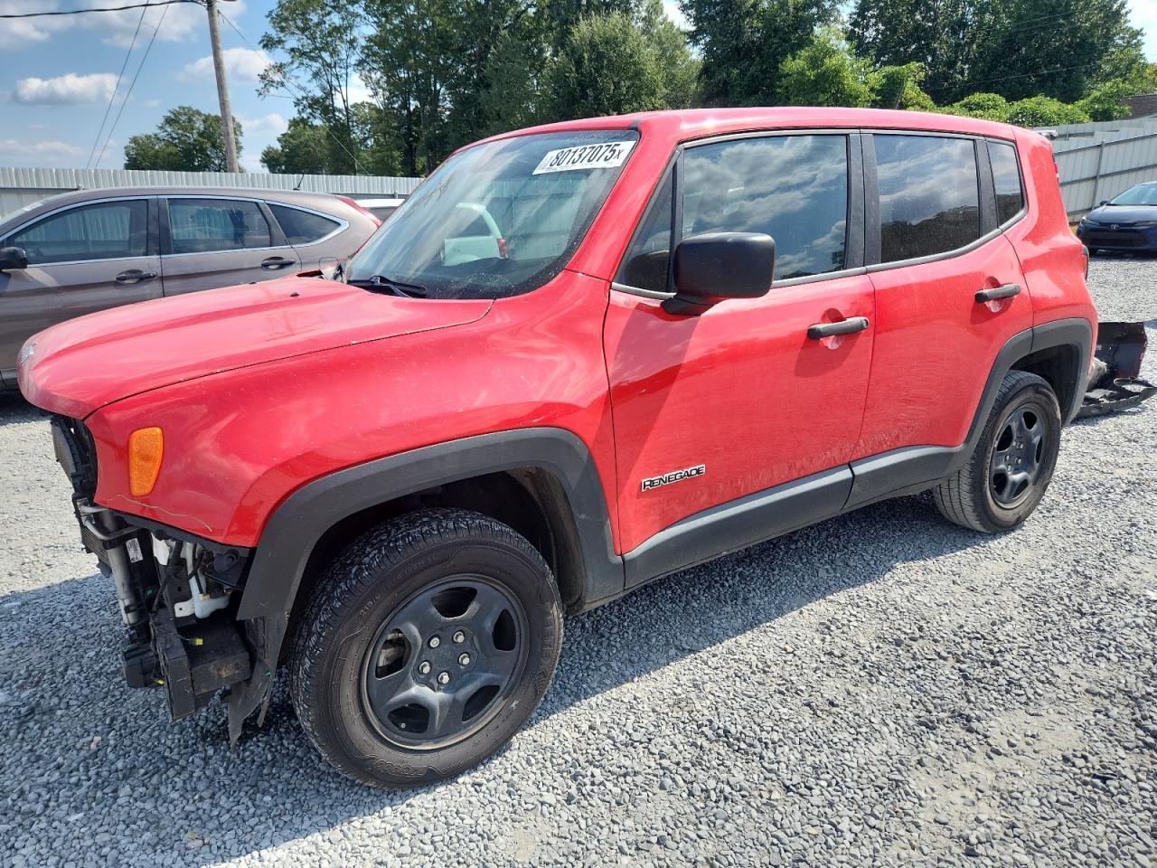  Salvage Jeep Renegade