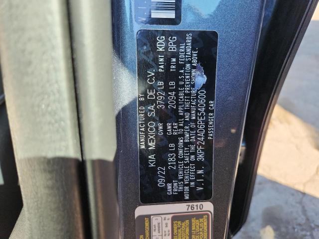 2023 KIA FORTE LX - 3KPF24AD6PE540600