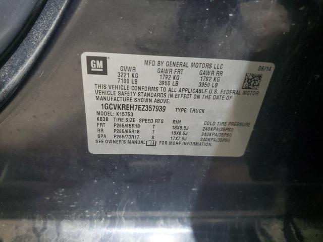 2014 CHEVROLET SILVERADO #3263728690