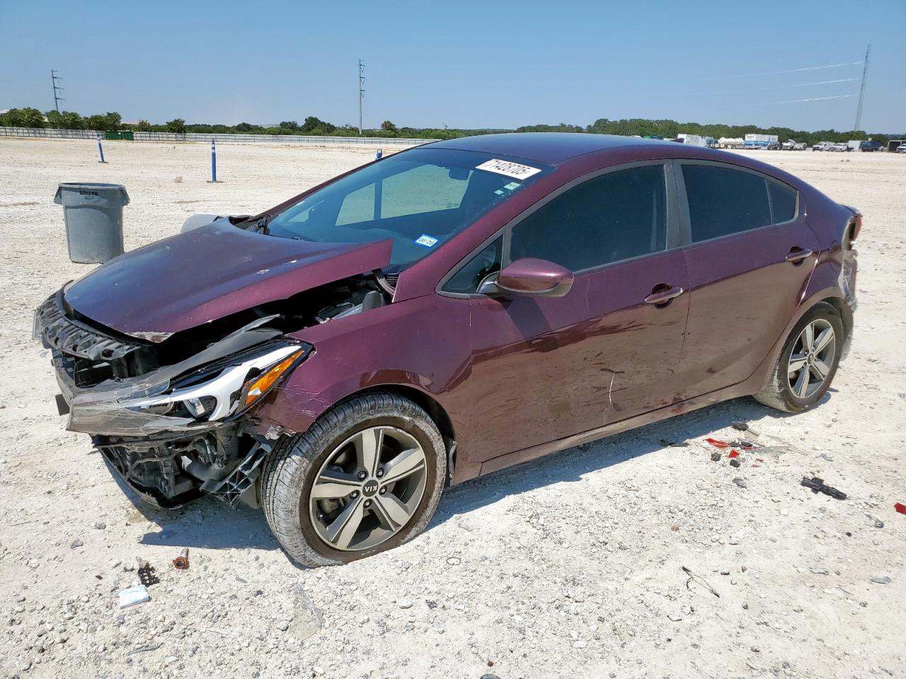 Lot #3309697835 2018 KIA FORTE LX