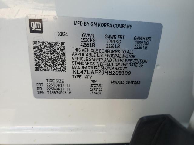 2024 BUICK ENVISTA PREFERRED KL47LAE20RB209109