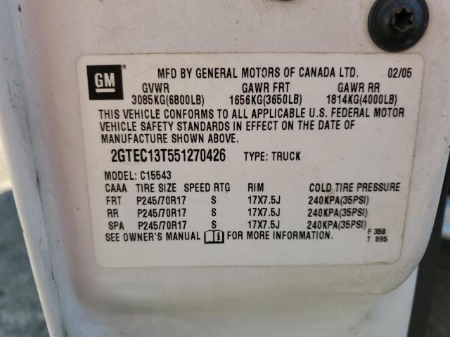 2005 GMC NEW SIERRA #3298046153