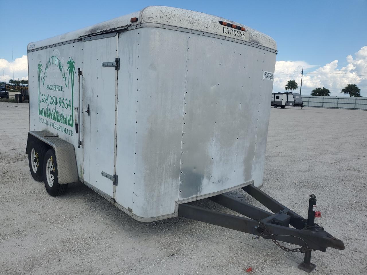 Lot #3296359174 2001 EXPR ESS TRAILE