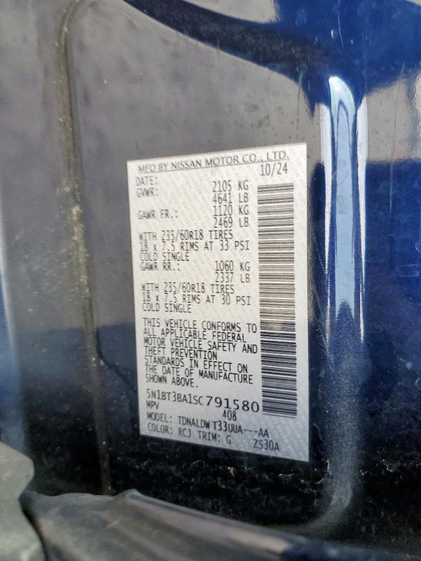 2025 NISSAN ROGUE SV #3268228019