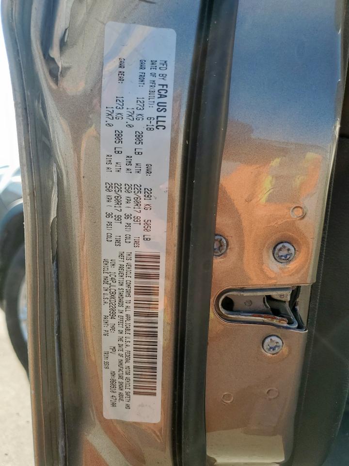 JEEP GRAND CHEROKEE LATITUDE