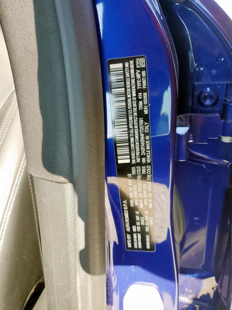 2023 ALFA ROMEO STELVIO TI ZASPAKBN4P7D57691