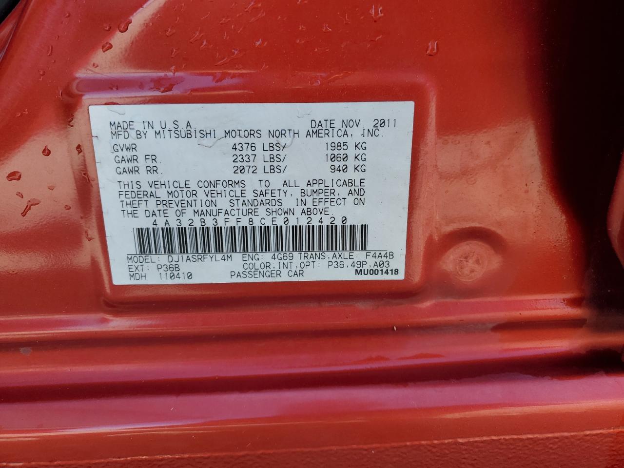 MITSUBISHI GALANT ES