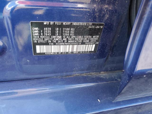 2016 SUBARU LEGACY 3.6R LIMITED 4S3BNEN60G3058218