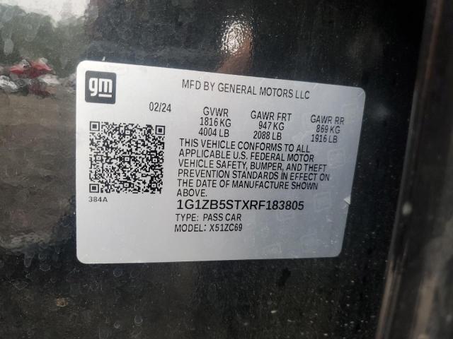 2024 CHEVROLET MALIBU LS 1G1ZB5STXRF183805