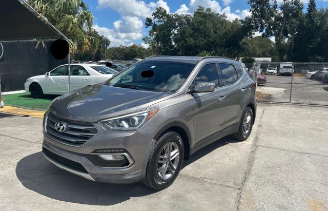 HYUNDAI SANTA FE S 2018 silver  gas 5NMZU3LB1JH055701 photo #3