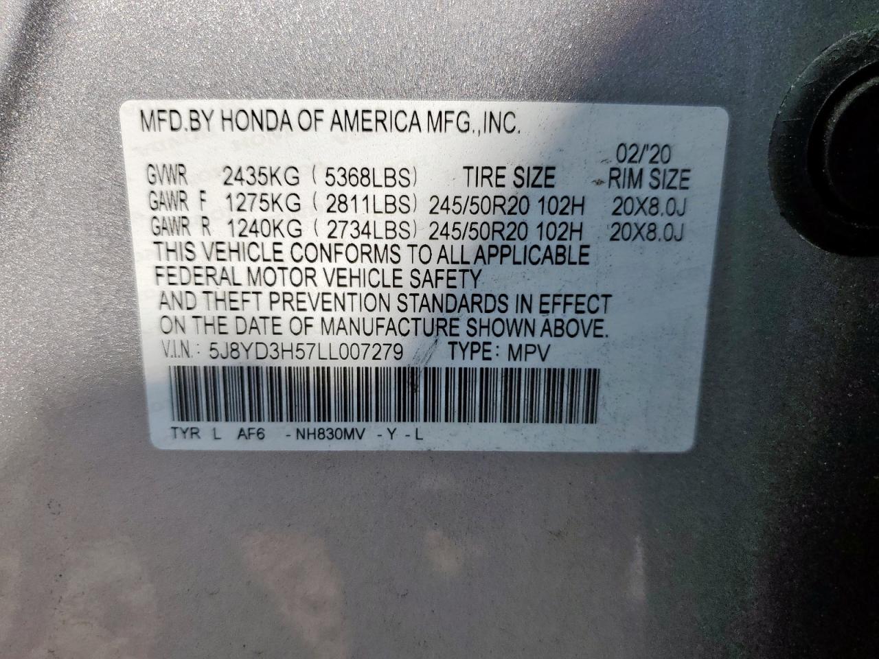 ACURA MDX TECHNOLOGY