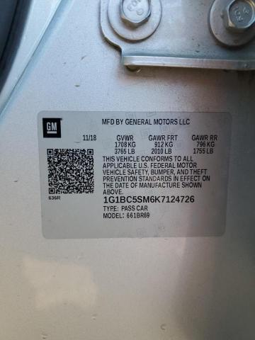 2019 CHEVROLET CRUZE LS #3284913967