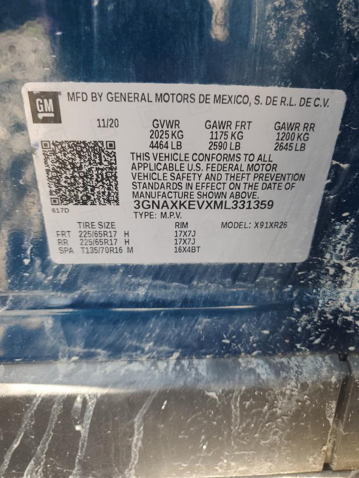 CHEVROLET EQUINOX LT