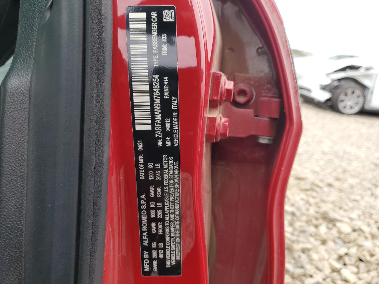 ALFA ROMEO GIULIA SPORT