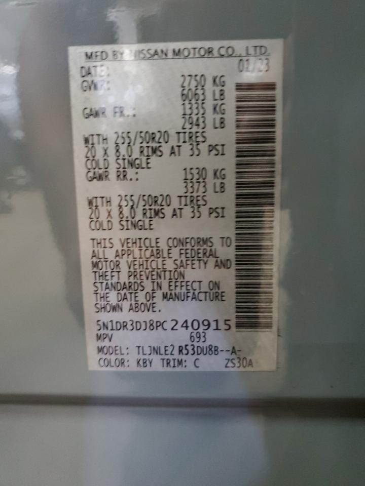 NISSAN PATHFINDER PLATINUM