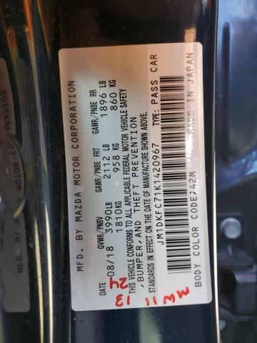 2019 MAZDA CX-3 TOURI JM1DKFC71K1420967