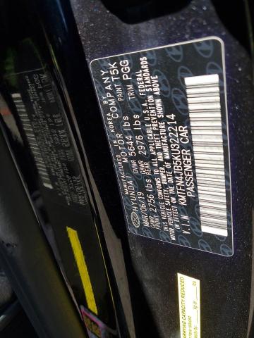 2019 GENESIS G80 BASE - KMTFN4JB5KU322214