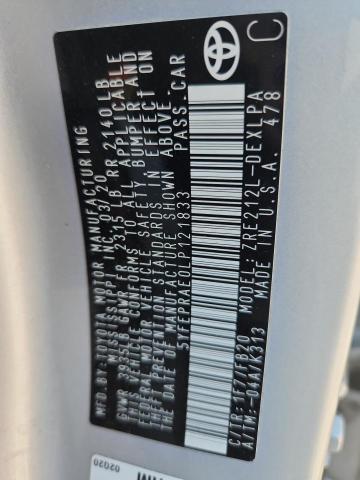 2020 TOYOTA COROLLA LE - 5YFEPRAE0LP121833