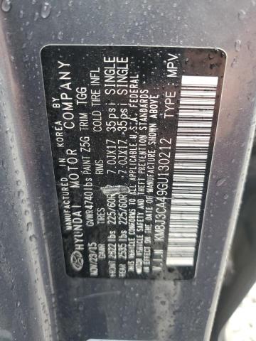 2016 HYUNDAI TUCSON LIMITED KM8J3CA49GU130212