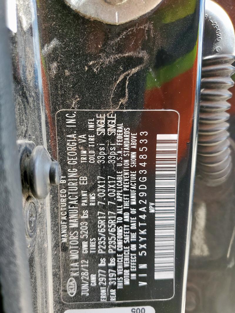 2013 KIA SORENTO LX #3311663252