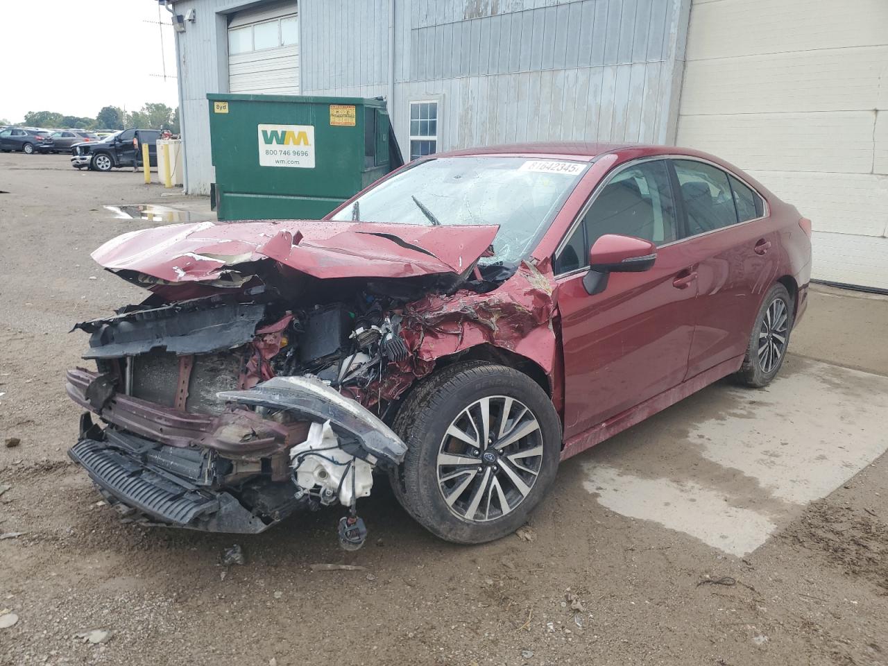 Lot #3302733014 2018 SUBARU LEGACY 2.5