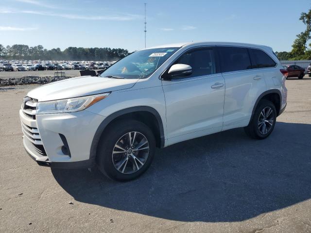 TOYOTA HIGHLANDER 2018 white  gas 5TDZZRFH8JS245660 photo #1
