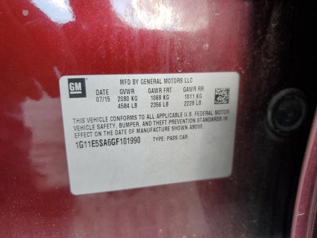 2016 CHEVROLET MALIBU LIM 1G11E5SA6GF101990