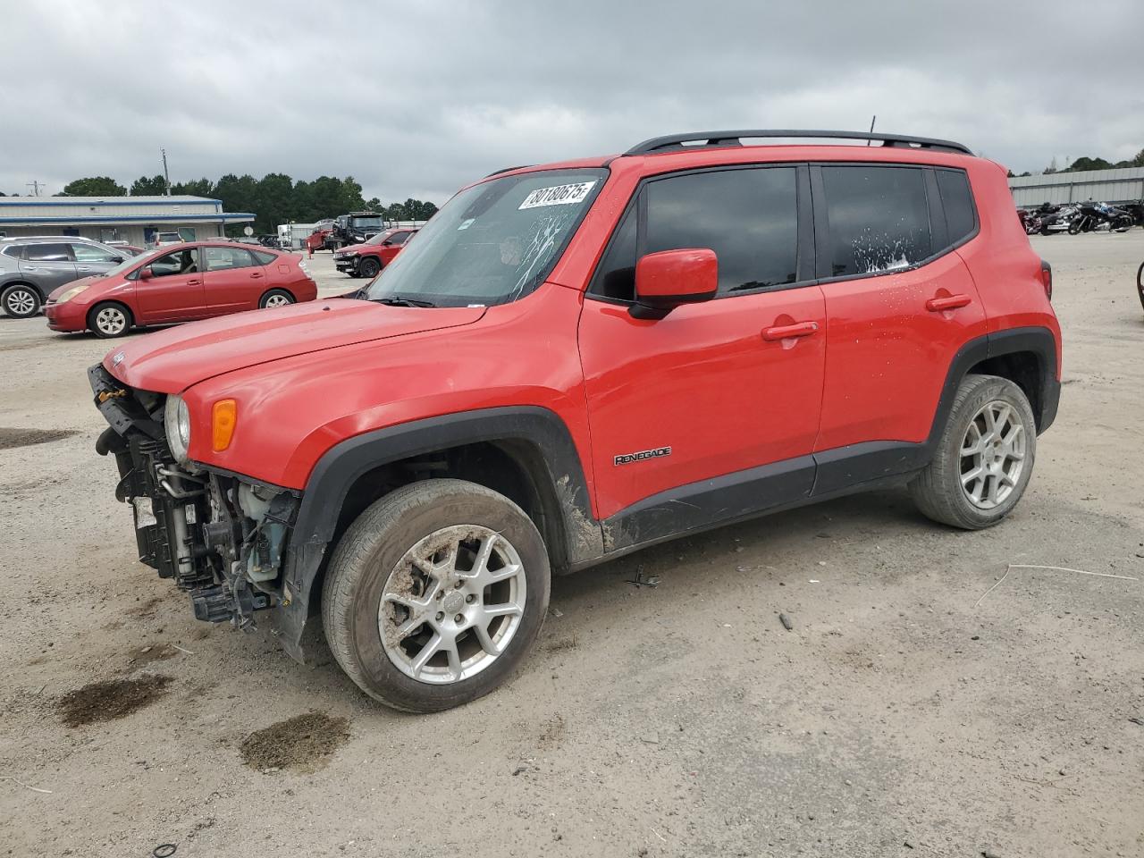 Lot #3265116868 2021 JEEP RENEGADE LATITUDE