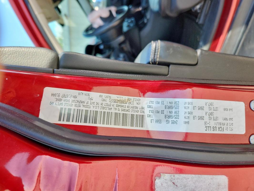 2016 JEEP CHEROKEE L - 1C4PJMDB8GW235171