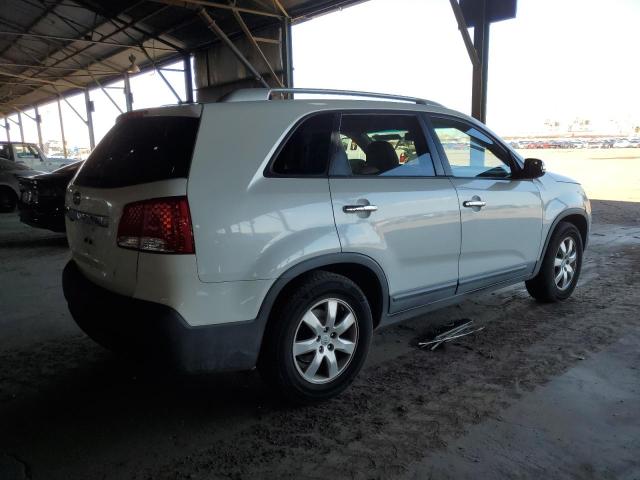 KIA SORENTO LX 2013 white  gas 5XYKT3A6XDG328658 photo #4