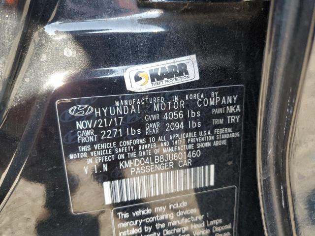 KMHD04LB8JU601460 2018 HYUNDAI ELANTRA