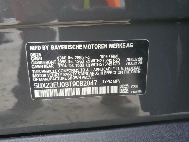 2026 BMW X5 XDRIVE40I 5UX23EU08T9082047