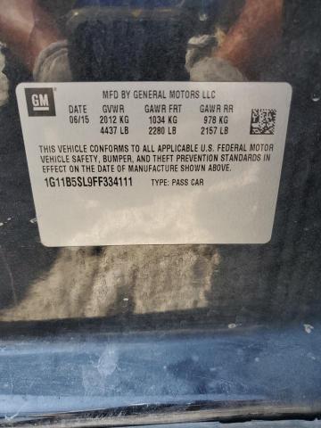 2015 CHEVROLET MALIBU LS - 1G11B5SL9FF334111