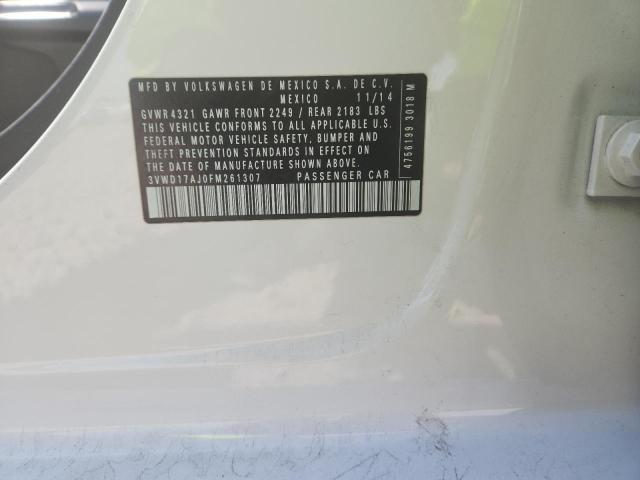 2015 VOLKSWAGEN JETTA SE 3VWD17AJ0FM261307
