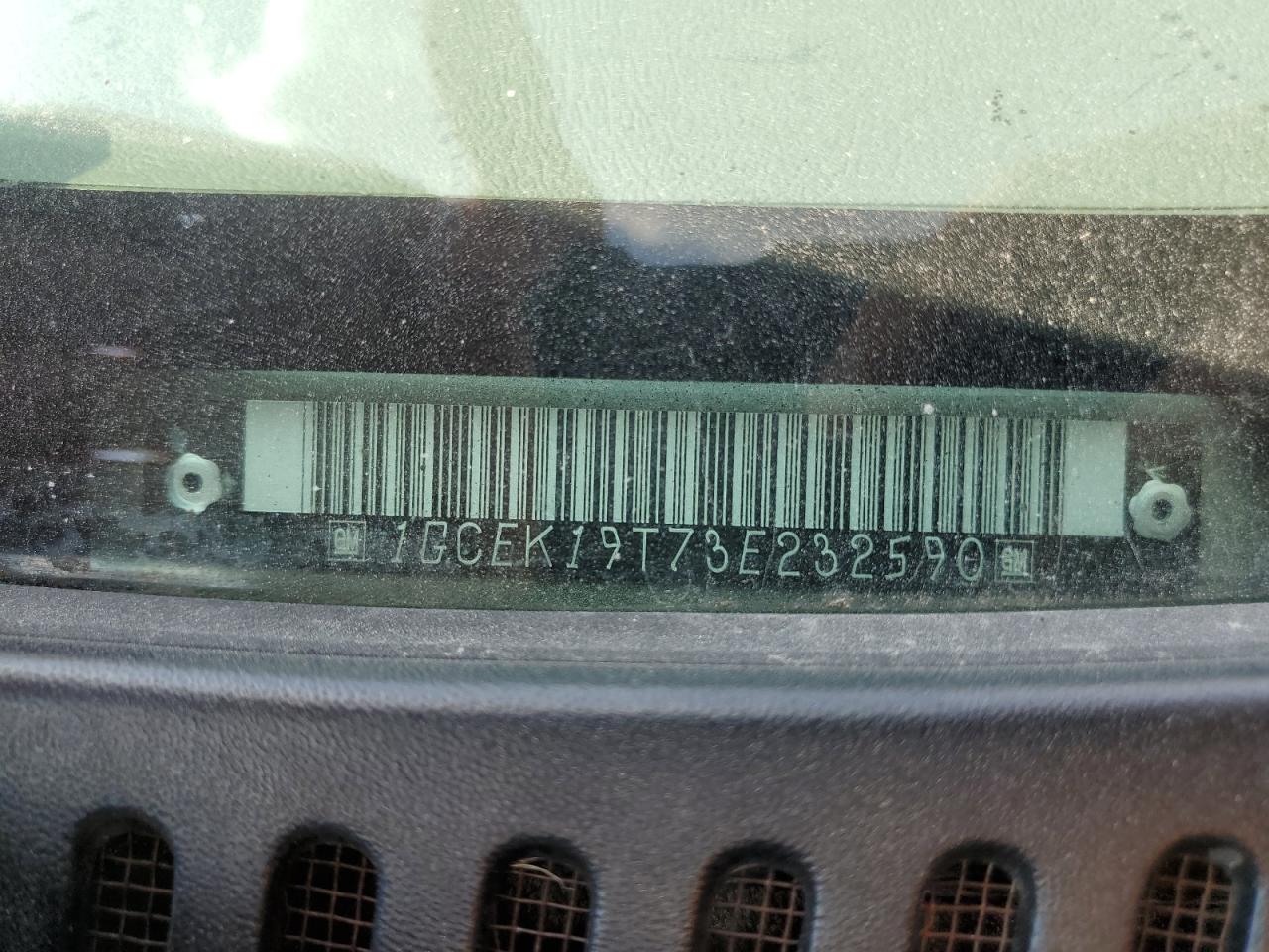 Lot #3240138040 2003 CHEVROLET SILVERADO