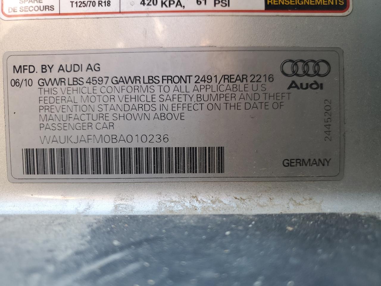AUDI A3 PREMIUM PLUS