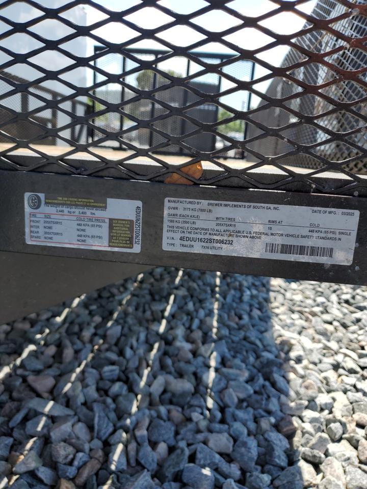 Lot #3247779267 2025 BREWER UNKNOWN