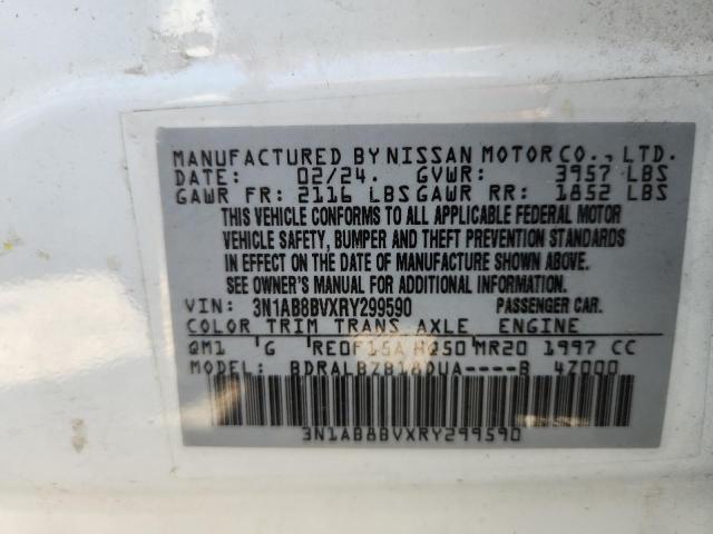 2024 NISSAN SENTRA S - 3N1AB8BVXRY299590