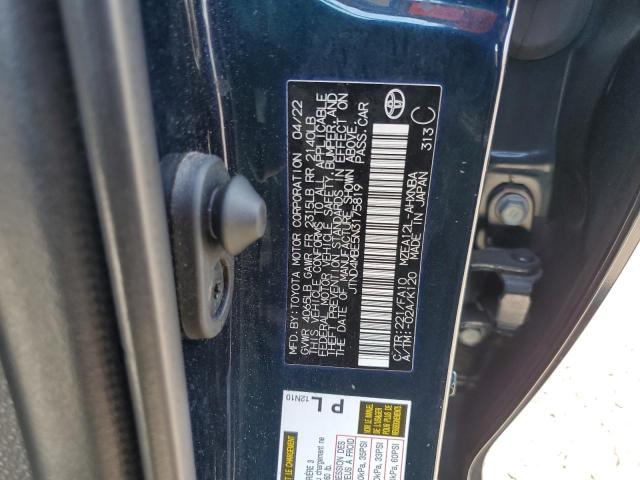 2022 TOYOTA COROLLA SE #3287661007