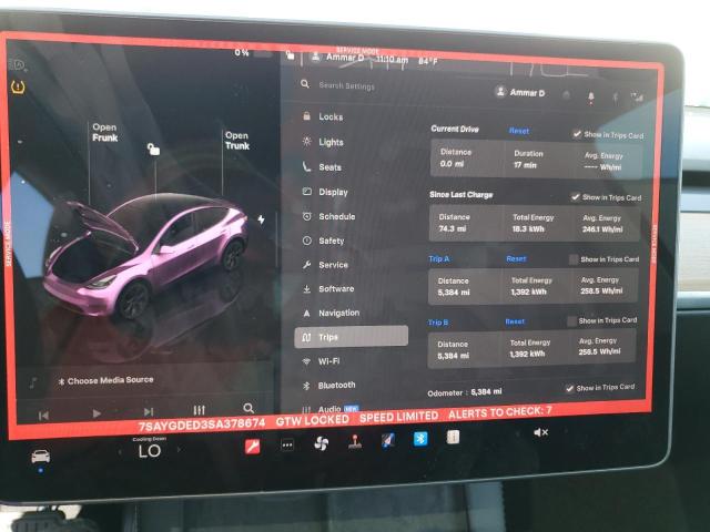 2025 TESLA MODEL Y #3296320480