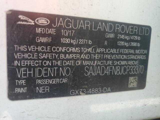 2018 JAGUAR XE PREMIUM - SAJAD4FN8JCP33370