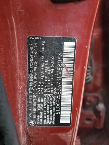 2003 BMW X5 3.0I #3276379677