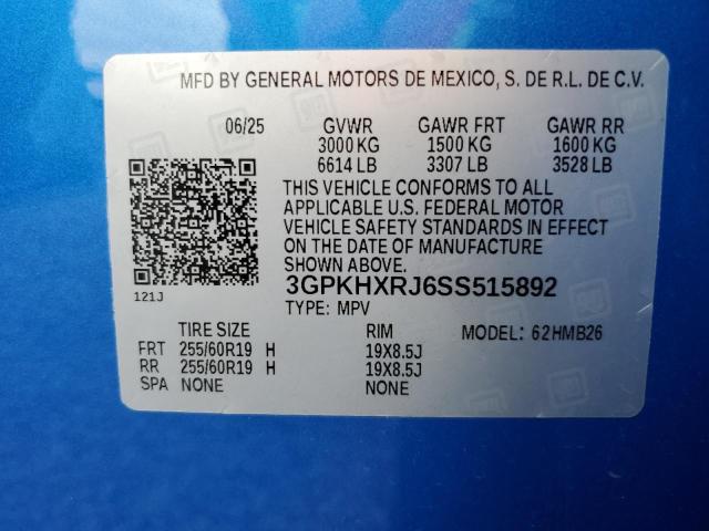 2025 HONDA PROLOGUE T 3GPKHXRJ6SS515892