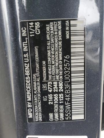 2015 MERCEDES-BENZ C 300 4MATIC #3310347956