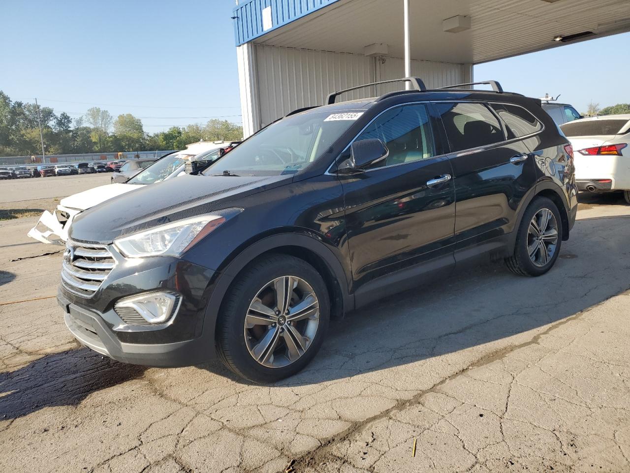 Lot #3260669645 2015 HYUNDAI SANTA FE GLS