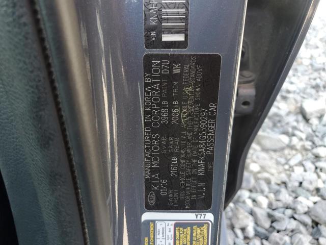 2016 KIA FORTE LX - KNAFK5A84G5590297