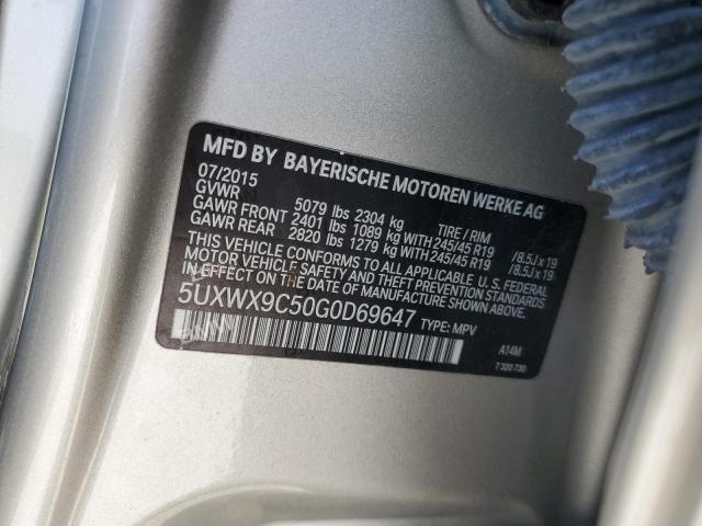 2016 BMW X3 XDRIVE2 #3302878893