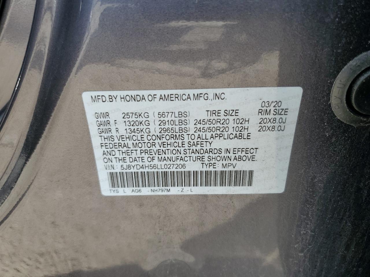 ACURA MDX TECHNOLOGY