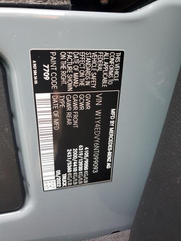2022 MERCEDES-BENZ SPRINTER 2 W1Y4EDVY6NT099093